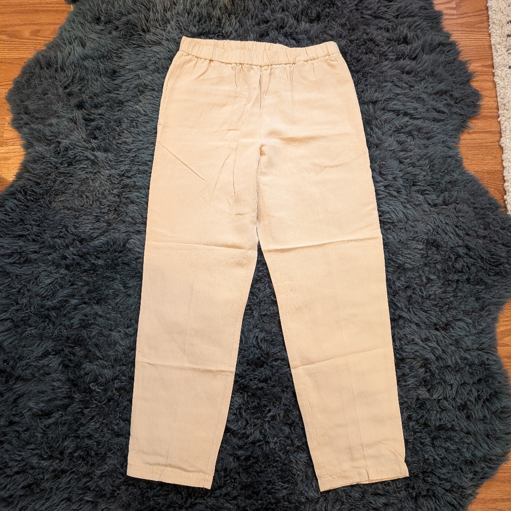 Pomandère cream pants sz S